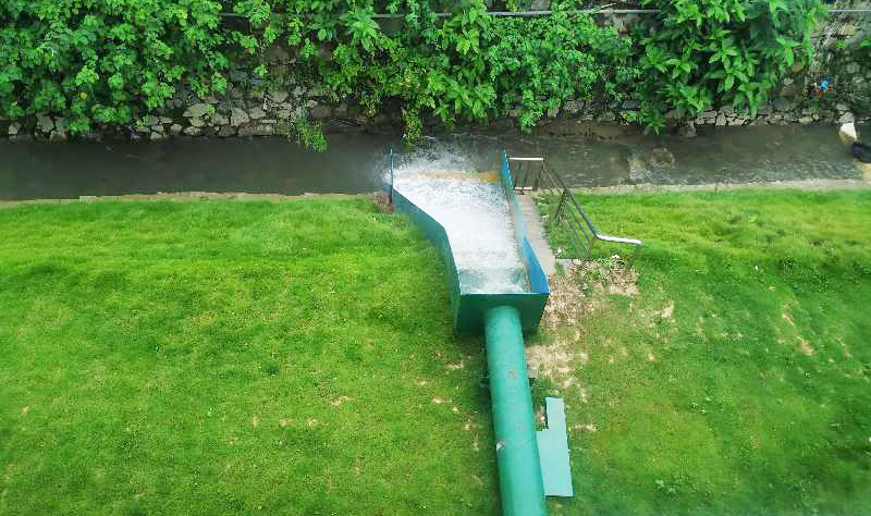 項(xiàng)目出水口