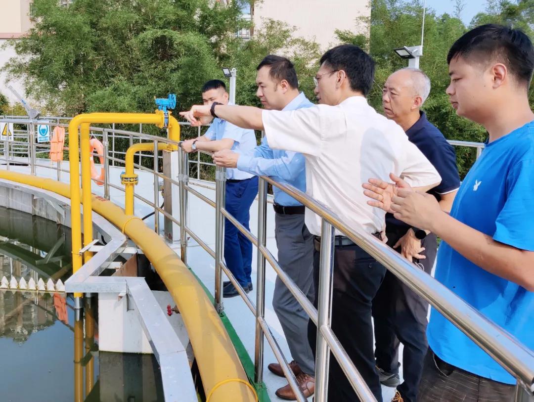 考察肇慶四會(huì)市碧海灣裝配式污水廠項(xiàng)目