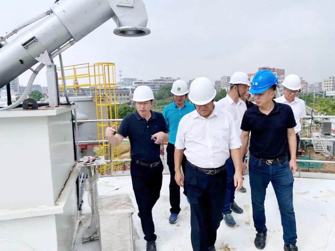 考察裝配式污水廠