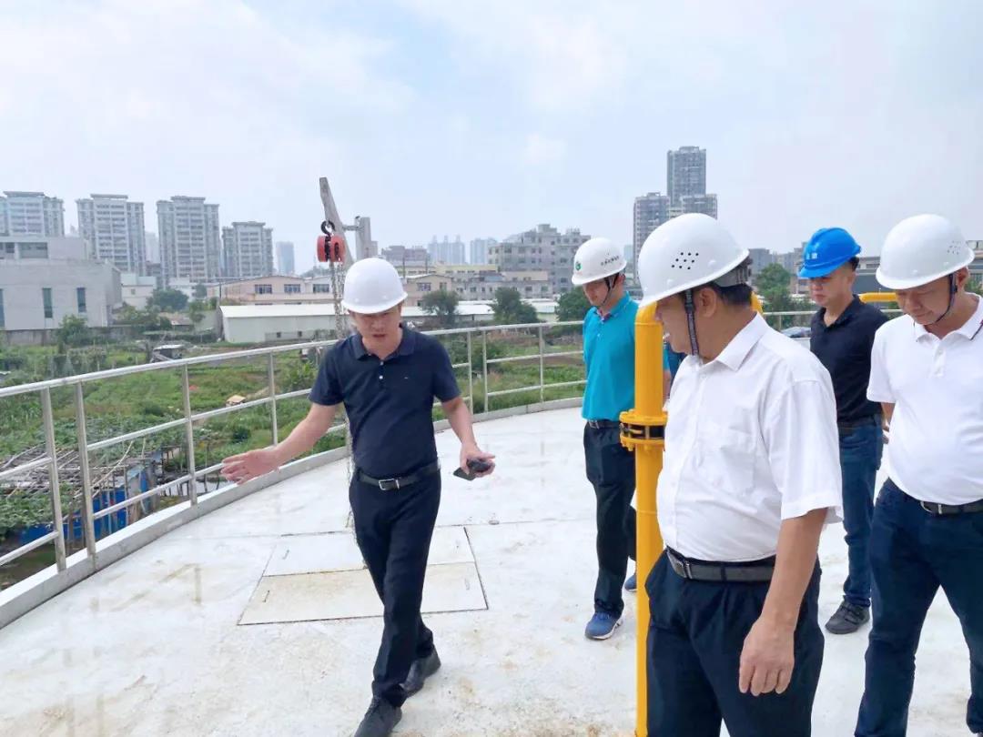 考察裝配式污水廠