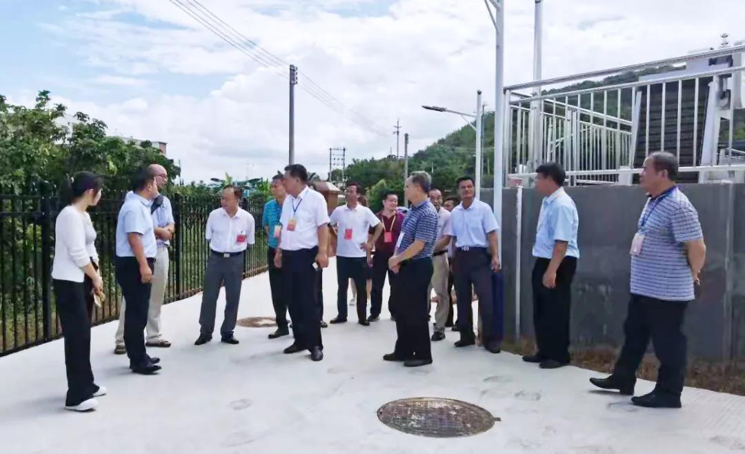 考察裝配式污水廠