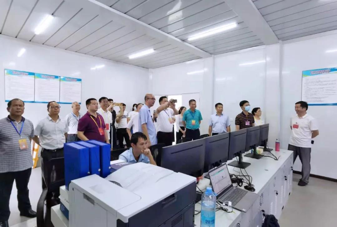 考察裝配式污水廠