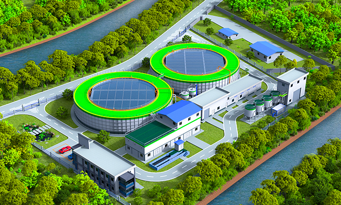 鵬凱圓-低碳高效裝配式污水廠