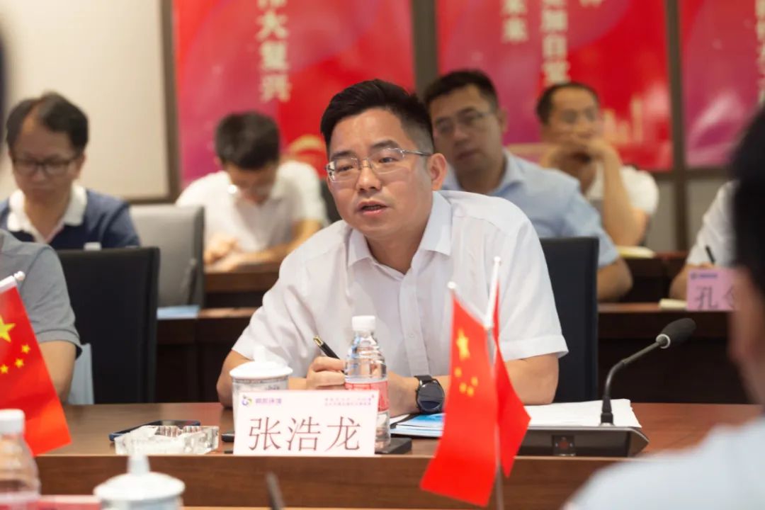 肇慶市高要區(qū)委副書(shū)記、區(qū)長(zhǎng)張浩龍作工作指導(dǎo)